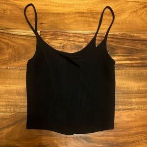 Urban Outfitters black crop top